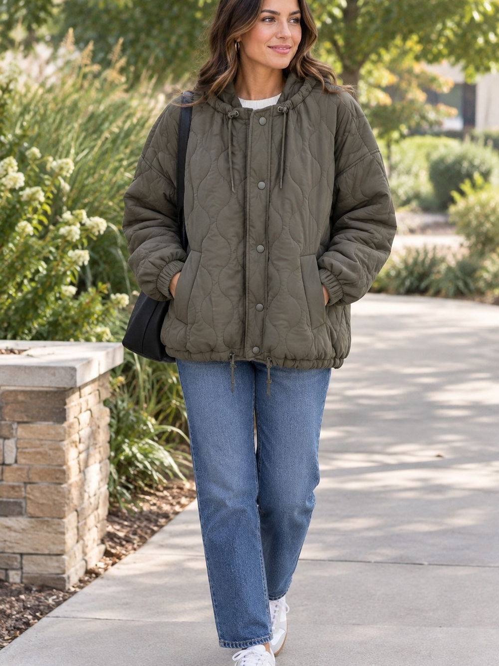 Free Assembly Quilted Jacket